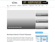 Tablet Screenshot of boraboraphotos.com
